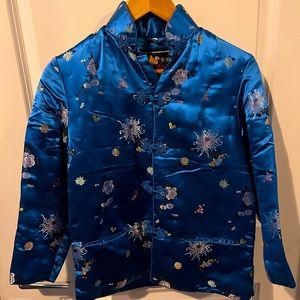 Gorgeous Vintage Silk Asian Jacket